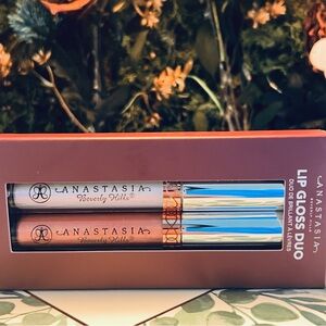 Anastasia Beverly Hills Lip Gloss Duo Set - Moon Jelly & Amber - NEW
